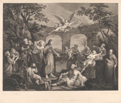 The Pool of Bethesda by Simon Francois Ravenet